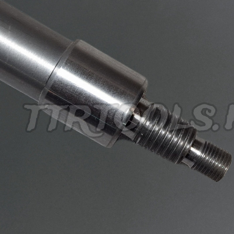 شفت دستگاه خراطی قطر 25 زروه M18 و 1/2-20unf